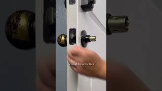 Changing out a door knob is easy and if you mess up don’t worry, your house will remain standing. 