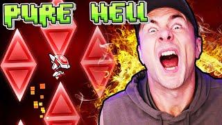 NEVER doing this GEOMETRY DASH Challenge EVER AGAIN