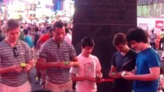 Feliks Zemdegs in Times Square, New York (Part 3)