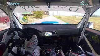 Rally Barbados 2018 - Rob Swann incar - SS17 - Subaru WRC S12B