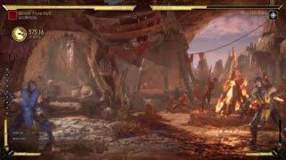 575.16 Damage Kombo With Searing Rage Scorpion (MK11)