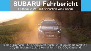 (Reupload) Subaru Outback 2021 | Fahrbericht mit Sebastian von Subaru