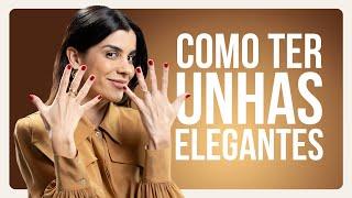 Quer ter UNHAS ELEGANTES? Eu te ensino como!