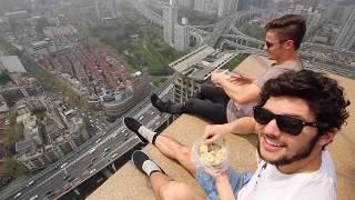 Traveling for $20 a Day: [SPECIAL 50 RMB/day EPISODE] Shanghai Rooftops - Ep 21