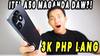 ITEL A50- 3K PHP LANG?! + GIVEAWAY