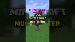 THESE MODS WILL MAKE YOUR MINECRAFT BETTER (FREE COSMETICS)