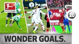 Top 10 Most Skilful Goals - Lewandowski, Modeste, Müller and More