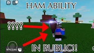 EXCLUSIVE HAM ADMIN ABILITY ON PUBLIC SERVERS (ability wars)