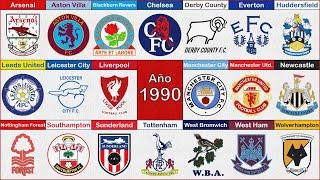 PREMIER LEAGUE: Evolución de los ESCUDOS | 1874 - 2022