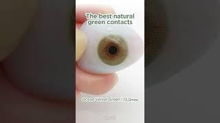 The best Green contact lens- What's your pick?