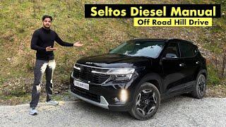 Kia Seltos Diesel Manual Extreme Hill Drive Review: Full Off Road Drive !!