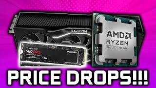 PC Prices Just Dropped - GPUs, CPUs, & SSDs