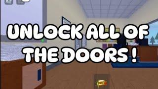 How To Unlock Office And Other Doors in Therapy - ROBLOX GAME 2024