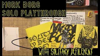 Mörk Borg Sölitary Defilement #ActualPlay SoloRPG session - The Occult Herbalist begins Herbalizing