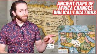 Ancient map in 1375 of Africa has corrected Biblical locations and narrative