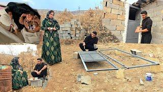 Saeed Installs Window Frames While Maryam Cooks a Warm Family Meal