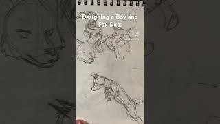 Boy and Fox Character Designs