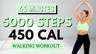 5000 STEPS WALKING WORKOUTWALKING EXERCISE FOR WEIGHT LOSSKNEE FRIENDLYNO JUMPINGFAT BURNING