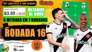 TOP5 DA LIGA DOS YOUTUBERS 2023 - MÉDIA +80pts POR RODADA EM 2 ANOS  TOP1.000 NACIONAL PELO 2º ANO!