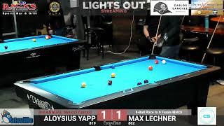 Aloysius Yapp vs Max Lechner | 3rd Annual Meucci Classic at Racks Billiards Sanford FL11/13/22