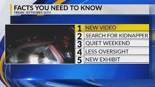 KRQE Newsfeed: Lordsburg mayor sentenced, Search for kidnapper, Dry and warm weekend, Less oversight