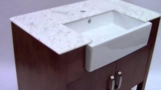 Farm Sink Bathroom Vanity AB36DO-GO