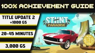 Stunt Paradise Title Update 2 100% Achievement Walkthrough (Xbox/Windows) *1000GS in 20-45 Minutes*