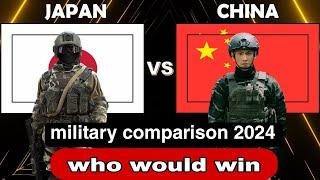 Japan vs China military power comparison 2024