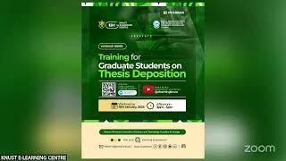 Thesis Deposition Management System Training