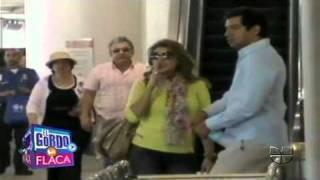 El Gordo y La Flaca - Itatí Cantoral calmando los nervios (12/10/10)