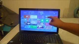 Toshiba satellite C55t-A touchscreen laptop review
