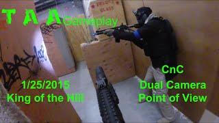 TAA Gameplay - 1/25/2015 King of the Hill [CnC] - Systema PTW & Valken V12