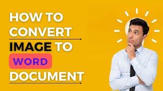 How to Convert Image to Word Document (Urdu/Hindi)