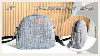 Sewing Tutorial Crossbody Bag | DIY Crossbody Bag Tutorial