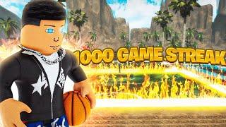 I GOT 1000 WINS IN ROBLOX HOOP NATION!