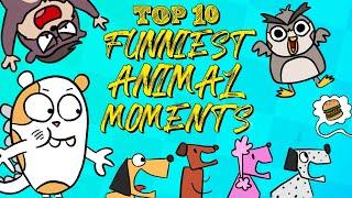 Top 10 Funniest Animal Moments From Books | Shelf Stuff