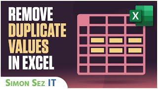 How to Remove Duplicate Values in Excel