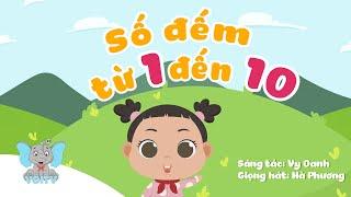 Bé học đếm từ 1-10 | Bài hát học số đếm | Counting 1-10 | Nhạc thiếu nhi hay nhất