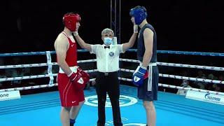 Finals (80+kg) RASUEV AKHMED (RUS) vs ZELENSKYI OLEKSANDR (UKR) | EUBC Junior Tbilisi 2021