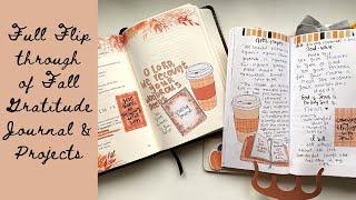 FULL Fall Gratitude Journal & Projects Flip Through | Creative Faith & Co