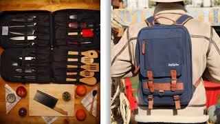 Chef Sac Retro Backpack | Best Knife Bag & Culinary Gear for Professionals | 5-Star Reviews HOLY F*!