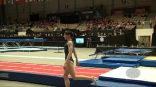 AKSIONOVA Arina (LTU) - 2015 Trampoline Worlds - Qualification TU Routine 1