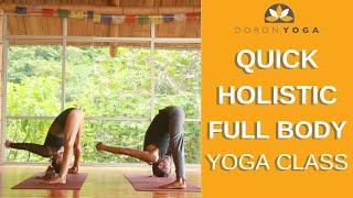 30 min Full Body Yoga Class | To Feel Good, Strong and Balanced | Best Quick Holistic Yoga Class