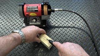 Abest Mini Grinder and Polisher with Flexible Shaft - Two tools in one!