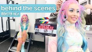 behind the scenes on Nickelodeon's Monster High  || on set diaries - episode 3