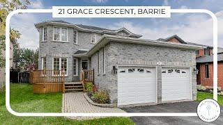 21 Grace Crescent House For Sale Barrie Ontario | The Fournier Experience Real Estate Team