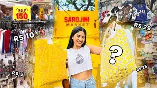 UNBELIEVABLE Deals at Sarojini Market Delhi! Cheapest Branded Collection Haul!