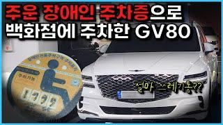 백화점에 주차했을뿐인데 언론에 소개된 GV80 운전자의 최후