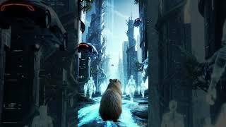 The Capybara Guardian of Time: Echoes of Forgotten Futures #aiart #capivara