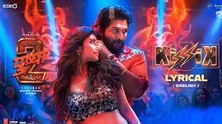 KISSIK SONG  (English) Pushpa 2 |Sreeleela | Allu arjun | Sukumar #pushpa2therule #sreeleela #kissik